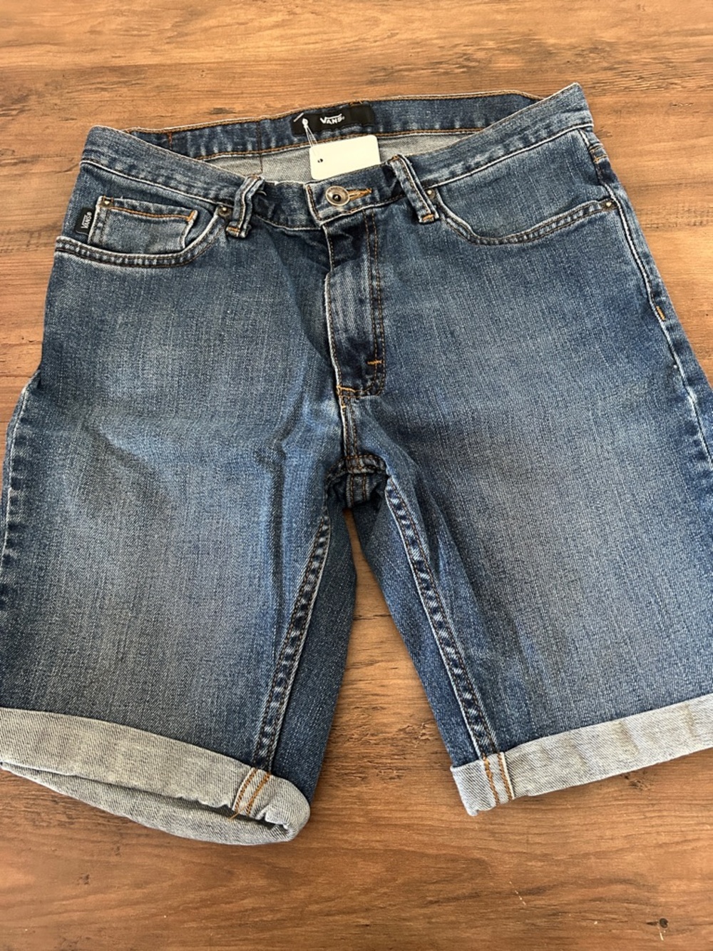 Vans Blue Denim Jeans short - Picture 2 of 5